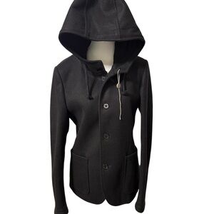 GREY DANIELE ALESSANDRINI
Women’s Black Hooded Jacket